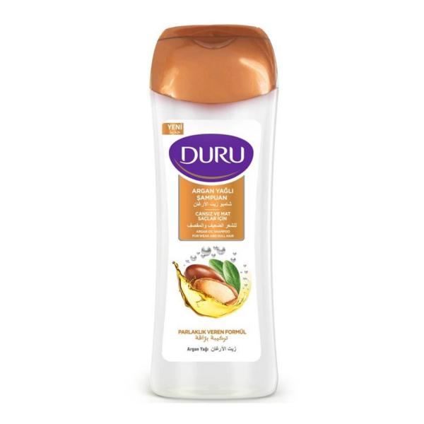 شامپو دورو DURU مخصوص مو های مات و ضعیف حاوی روغن آرگان Argan oil