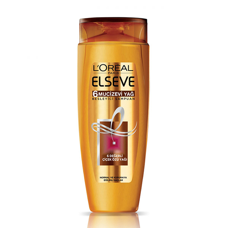 شامپو تقویت کننده لورال مدل Loreal Elseve طلایی حجم 360 میلی لیتر